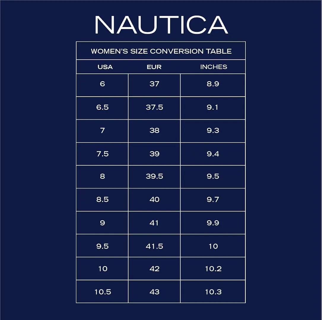 Nautica Women's Fashion Sneaker Lace-Up Jogger Running Shoe Casual Walking Tennis Sneaker
