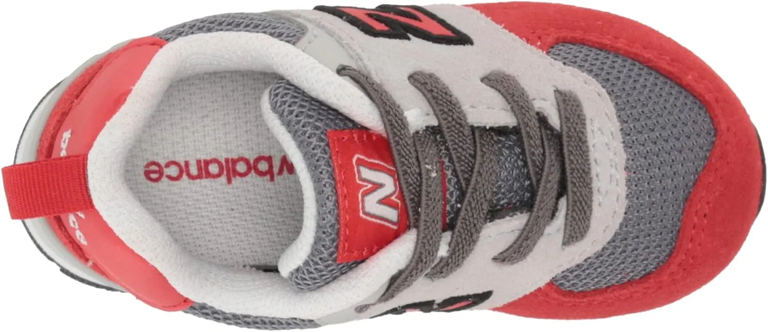 New Balance Kid's 574 V1 Flower Power Bungee Sneaker