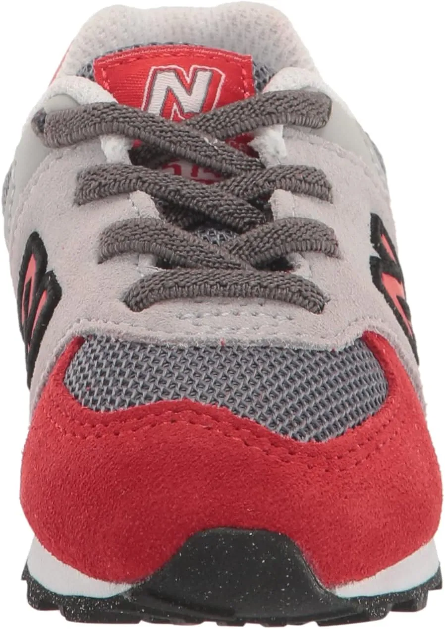 New Balance Kid's 574 V1 Flower Power Bungee Sneaker