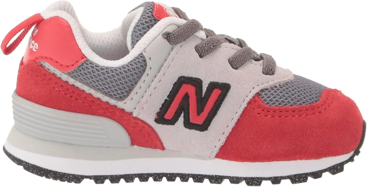 New Balance Kid's 574 V1 Flower Power Bungee Sneaker
