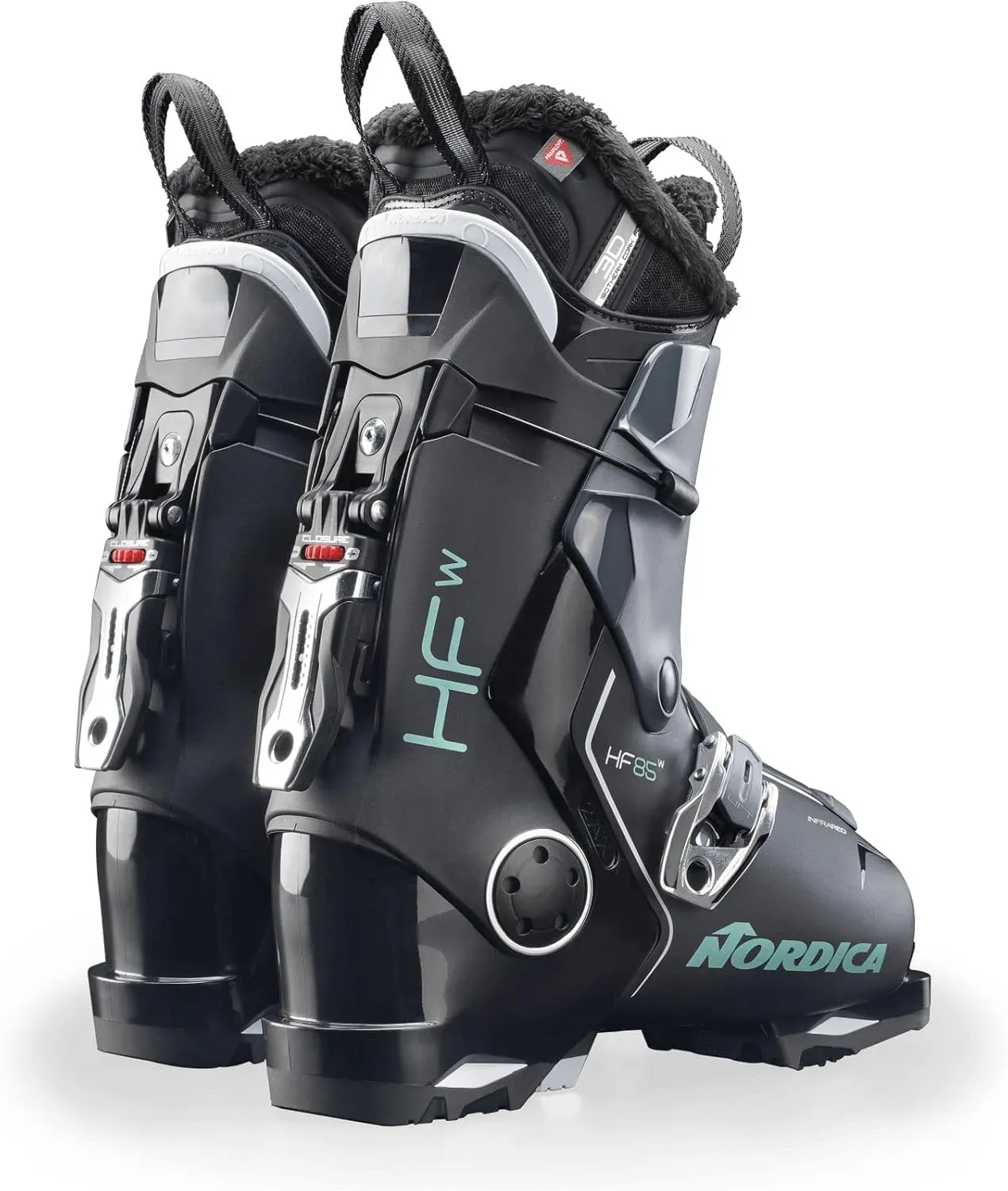 NORDICA Women's HF 85 W Durable Warm Insulated Water-Resistant Easy-Entry All-Mountain Touring Ski Boots with Instep Volume Control