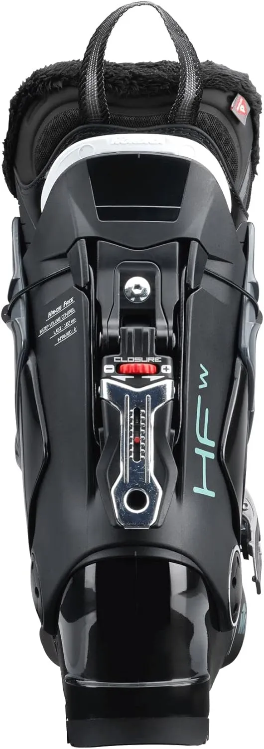 NORDICA Women's HF 85 W Durable Warm Insulated Water-Resistant Easy-Entry All-Mountain Touring Ski Boots with Instep Volume Control