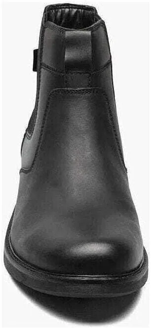 Nunn Bush Men's 1912 Plain Toe Chelsea Leather Pull on Boot with Scotchguard Defender