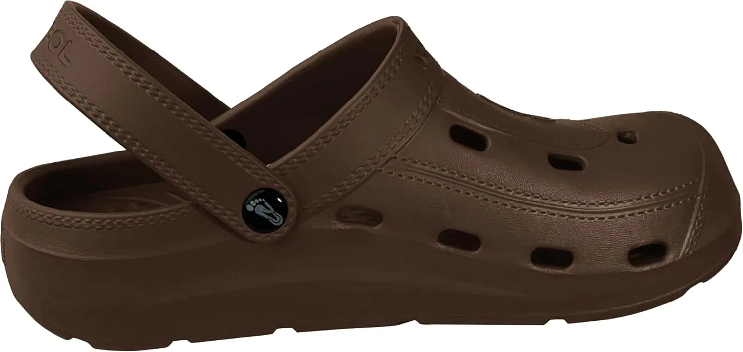 NUUSOL Unisex McCall Clog, Lightweight EVASOL Foam Footwear