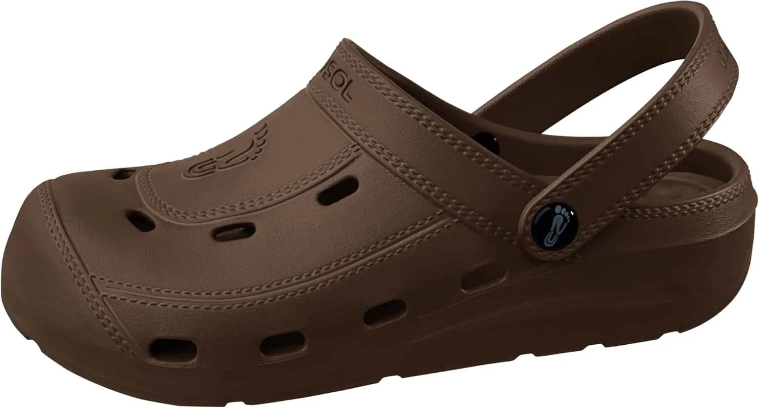 NUUSOL Unisex McCall Clog, Lightweight EVASOL Foam Footwear
