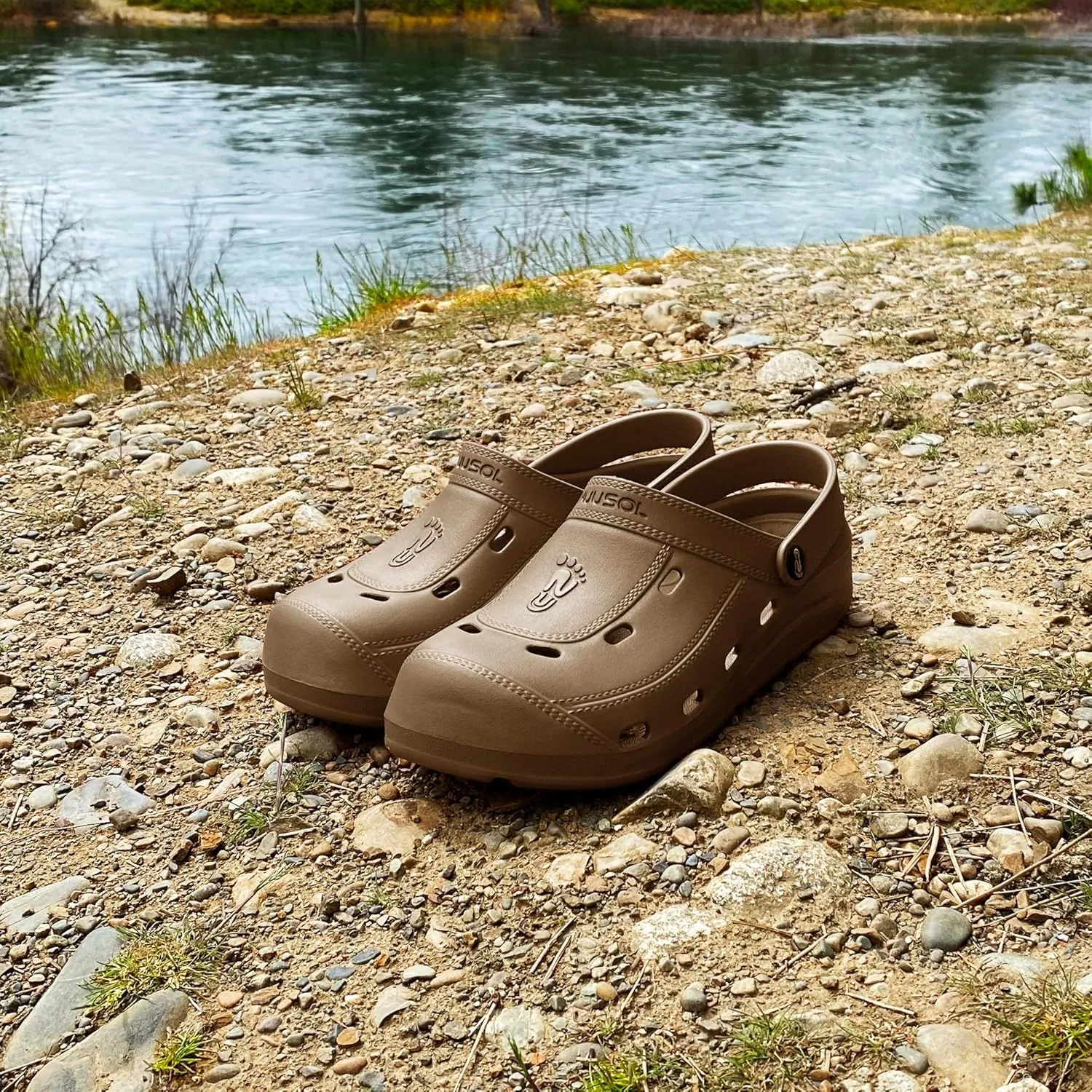 NUUSOL Unisex McCall Clog, Lightweight EVASOL Foam Footwear