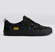 Oca Low Star Wars Collab Light Speed All Black Suede Sneaker