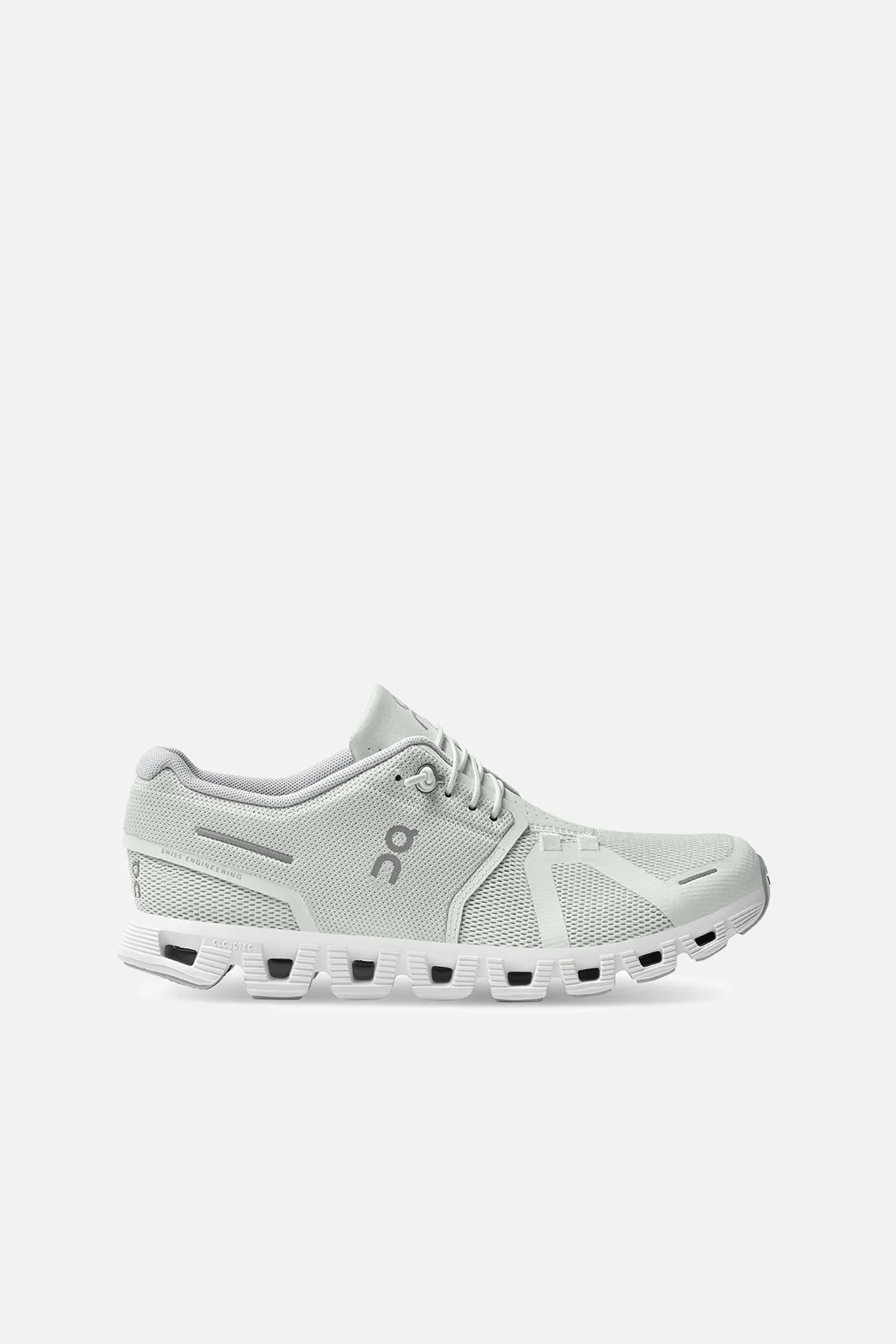 On | Womens Cloud 5 Shoes | Ice/White
