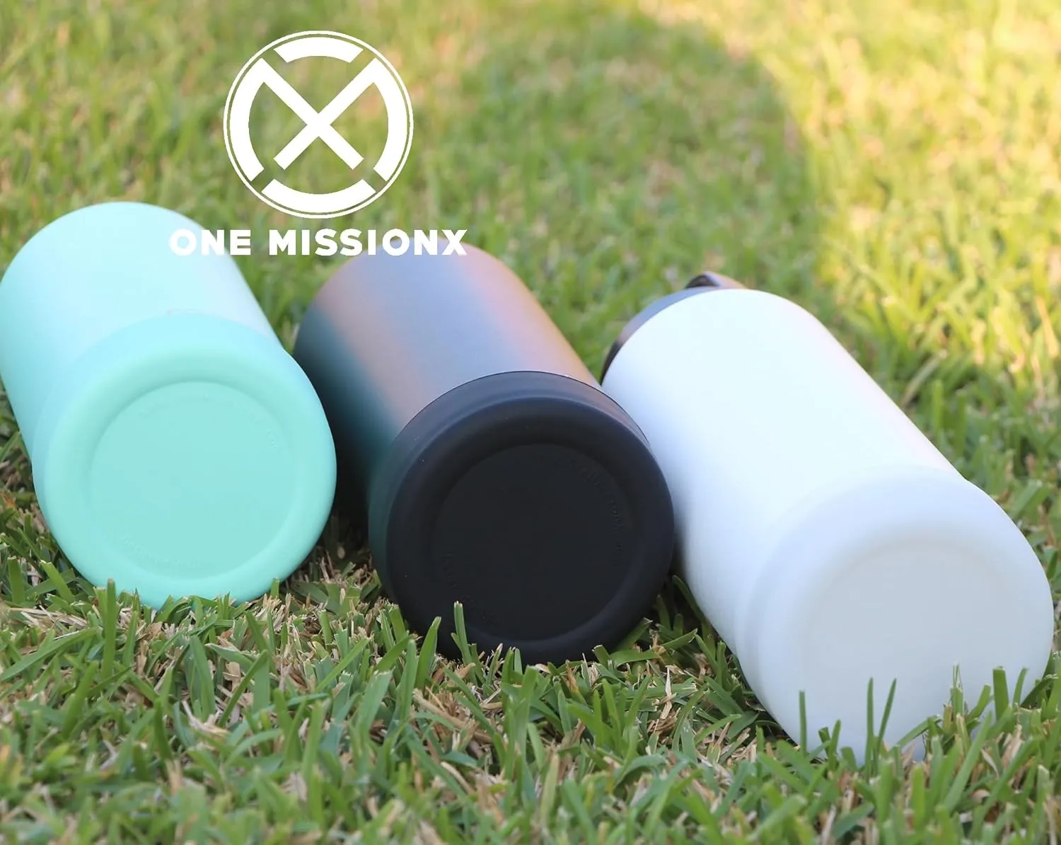 One MissionX Protective Silicone Boot for YETI 46oz 36oz 26oz 18/12oz, Owala 32oz 24oz Bottles & Yonder Water Bottles, Anti-Slip Bottom Sleeve Cover, BPA Free (Navy, Fits 64 oz)