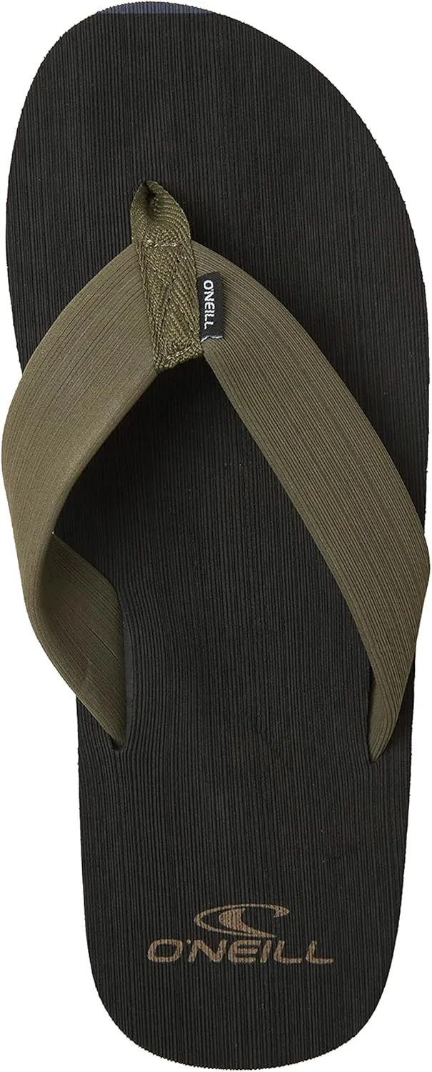 O'NEILL Groundswell & Phluff Daddy Flip Flops for Men - Premium Sandals Men Will Love - Comfortable Casual Flip Flops