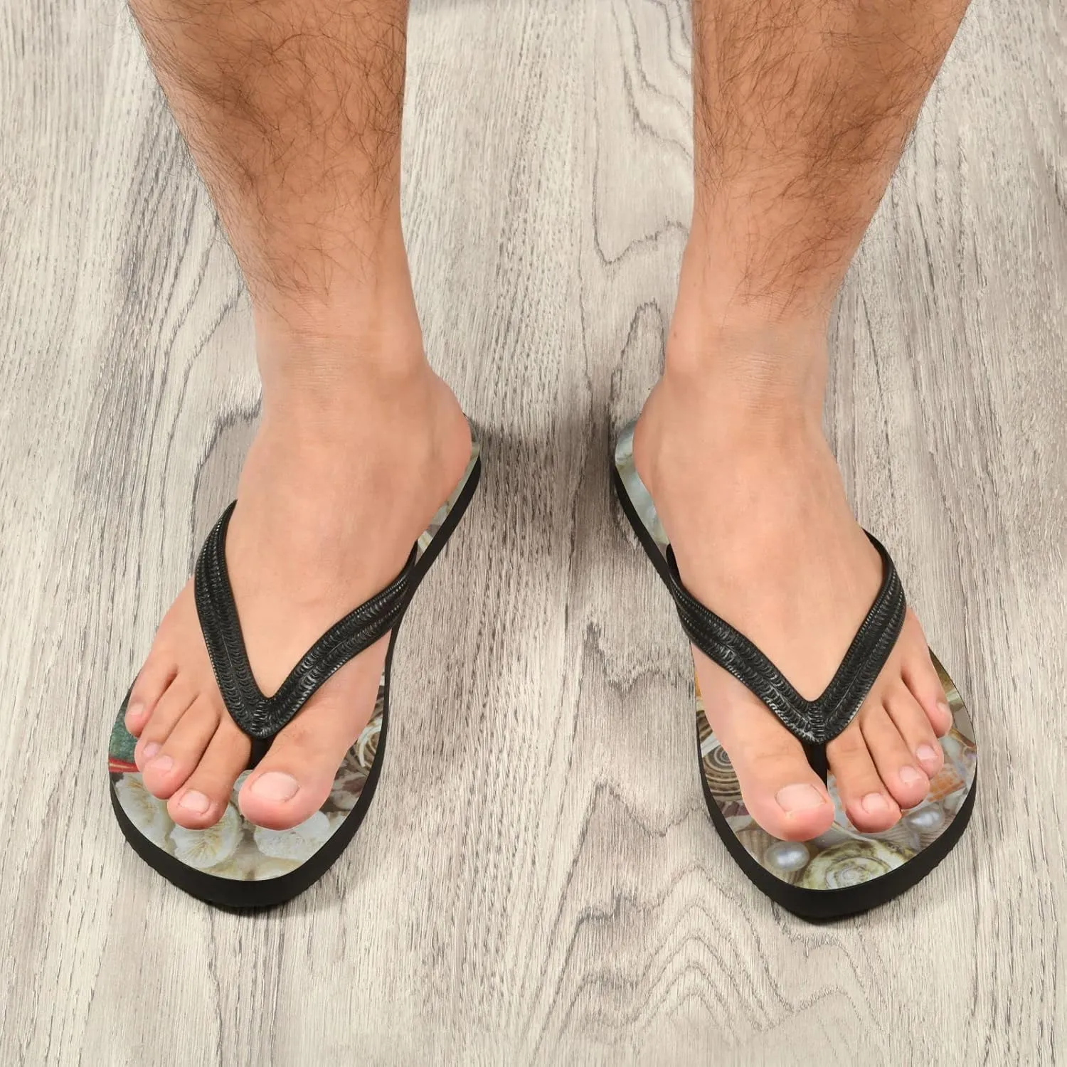 Oyihfvs Flip Flops Flip Sandal Home Slippers Hotel Spa Bedroom for Men Women XS-XXL