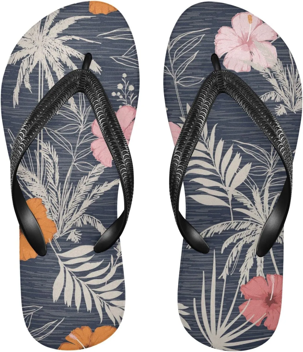 Oyihfvs Flip Flops Flip Sandal Home Slippers Hotel Spa Bedroom for Men Women XS-XXL