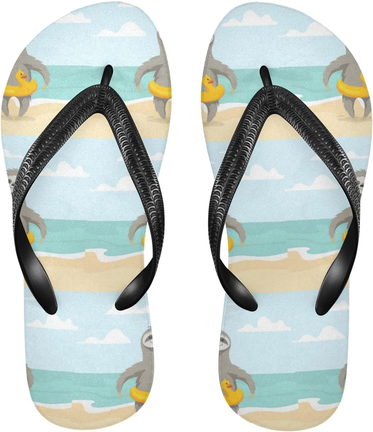 Oyihfvs Flip Flops Flip Sandal Home Slippers Hotel Spa Bedroom for Men Women XS-XXL