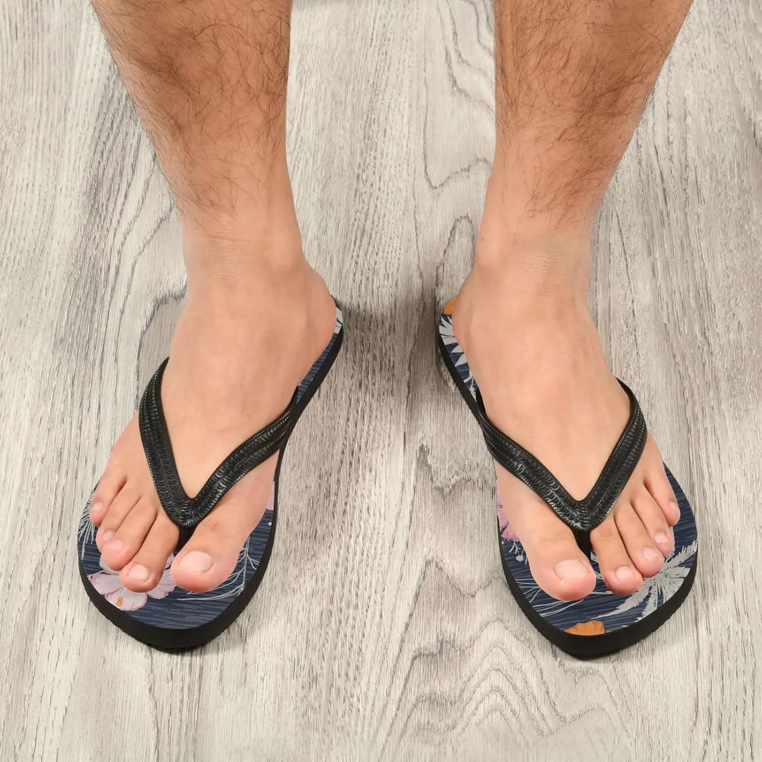 Oyihfvs Flip Flops Flip Sandal Home Slippers Hotel Spa Bedroom for Men Women XS-XXL