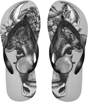 Oyihfvs Flip Flops Flip Sandal Home Slippers Hotel Spa Bedroom for Men Women XS-XXL