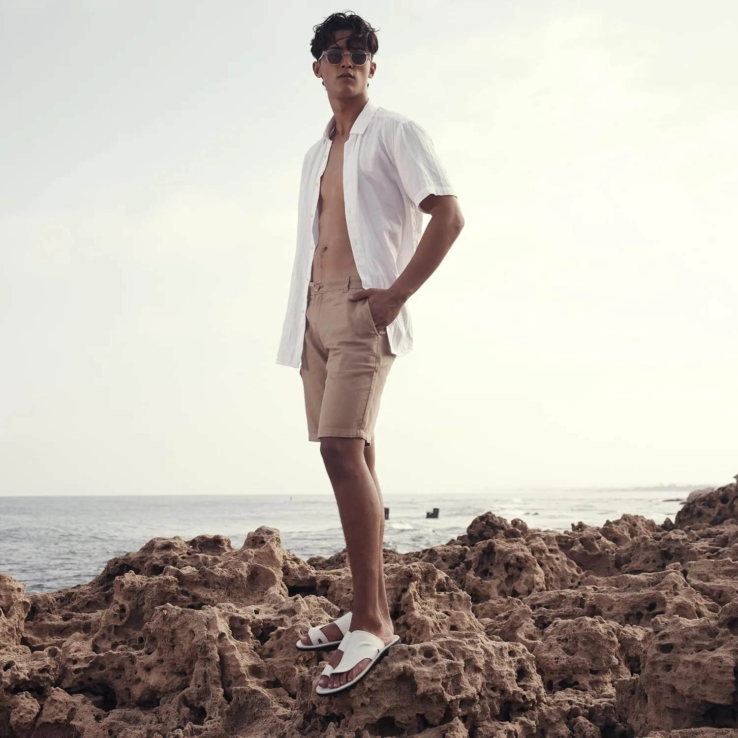Peter - Leather Toe Strap Sandal - Mens Sandals