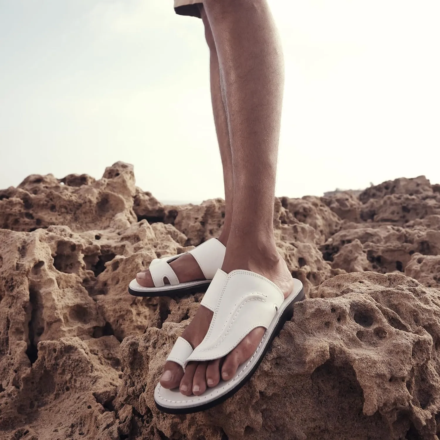 Peter - Leather Toe Strap Sandal - Mens Sandals