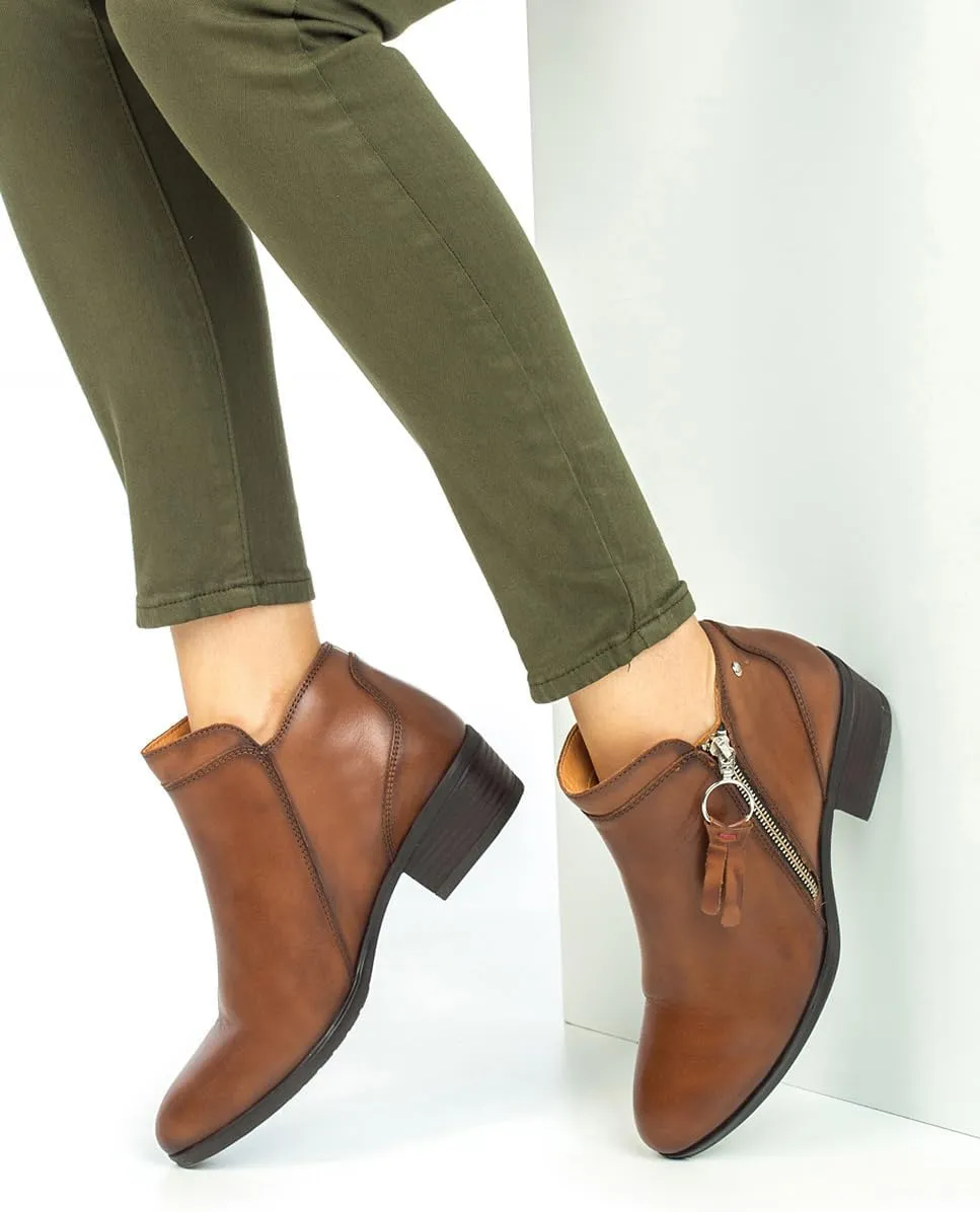 PIKOLINOS High-Heel Ankle Boot Leather Daroca for Woman