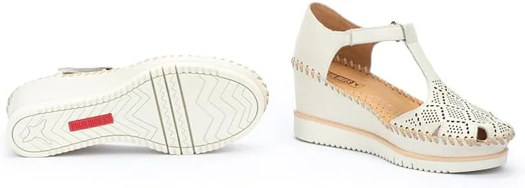 PIKOLINOS Wedge Sandals Leather Aguadulce for Woman