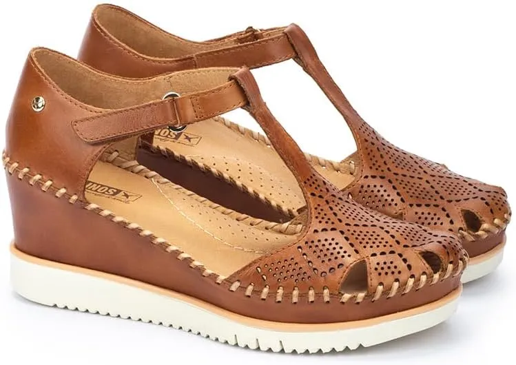 PIKOLINOS Wedge Sandals Leather Aguadulce for Woman