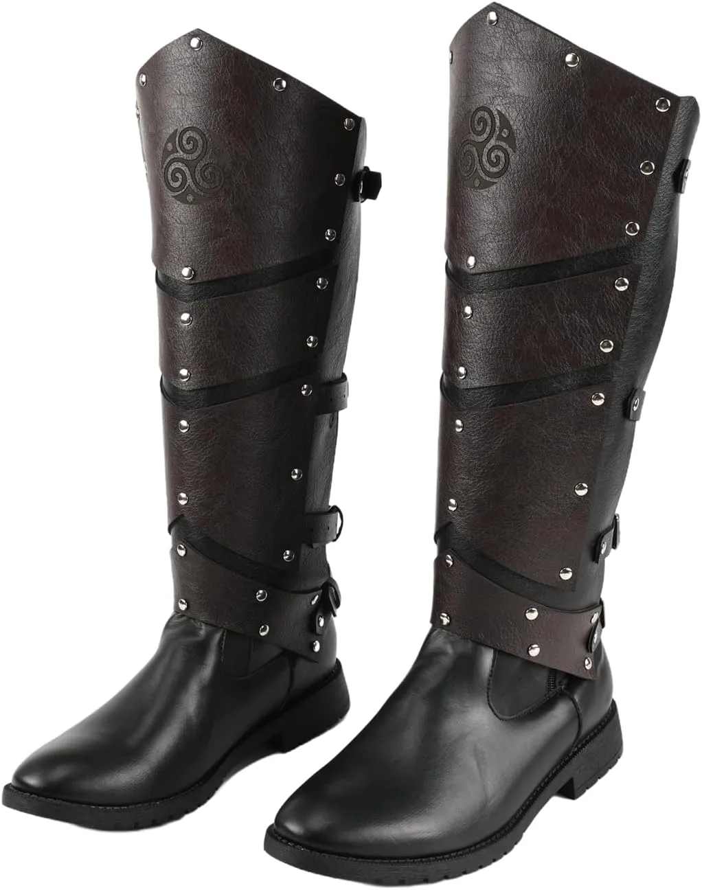 Pirate Costume Men Women Pirate Boot Covers Costume Viking Renaissance Medieval Boots Covers