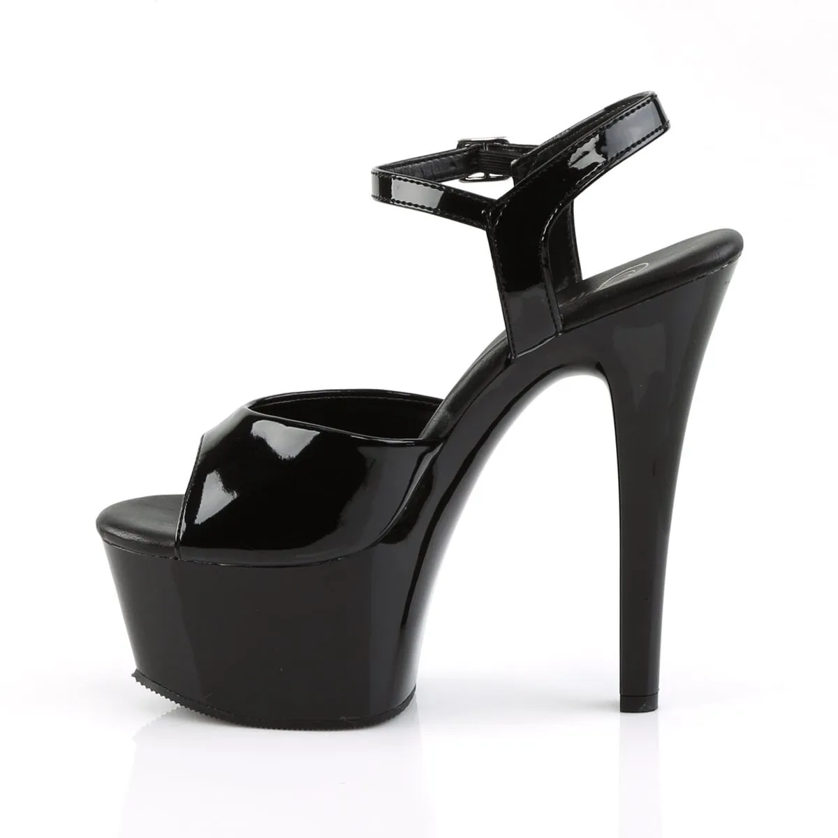 Pleaser Aspire-609-Black-Size 6-Clearance