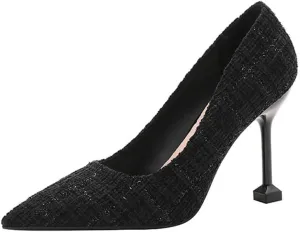 Pointed Fine Heel Mesh Bare Plate High Heels Female Commuter Female 5cm/1.97in High Heels