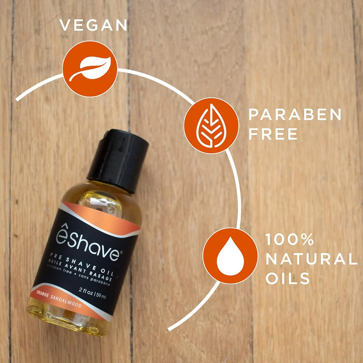 Pre Shave oil for men- protects from shaving irritation and razor burn- for smoothest shave and silky skin- All Natural Shaving oil 2 oz