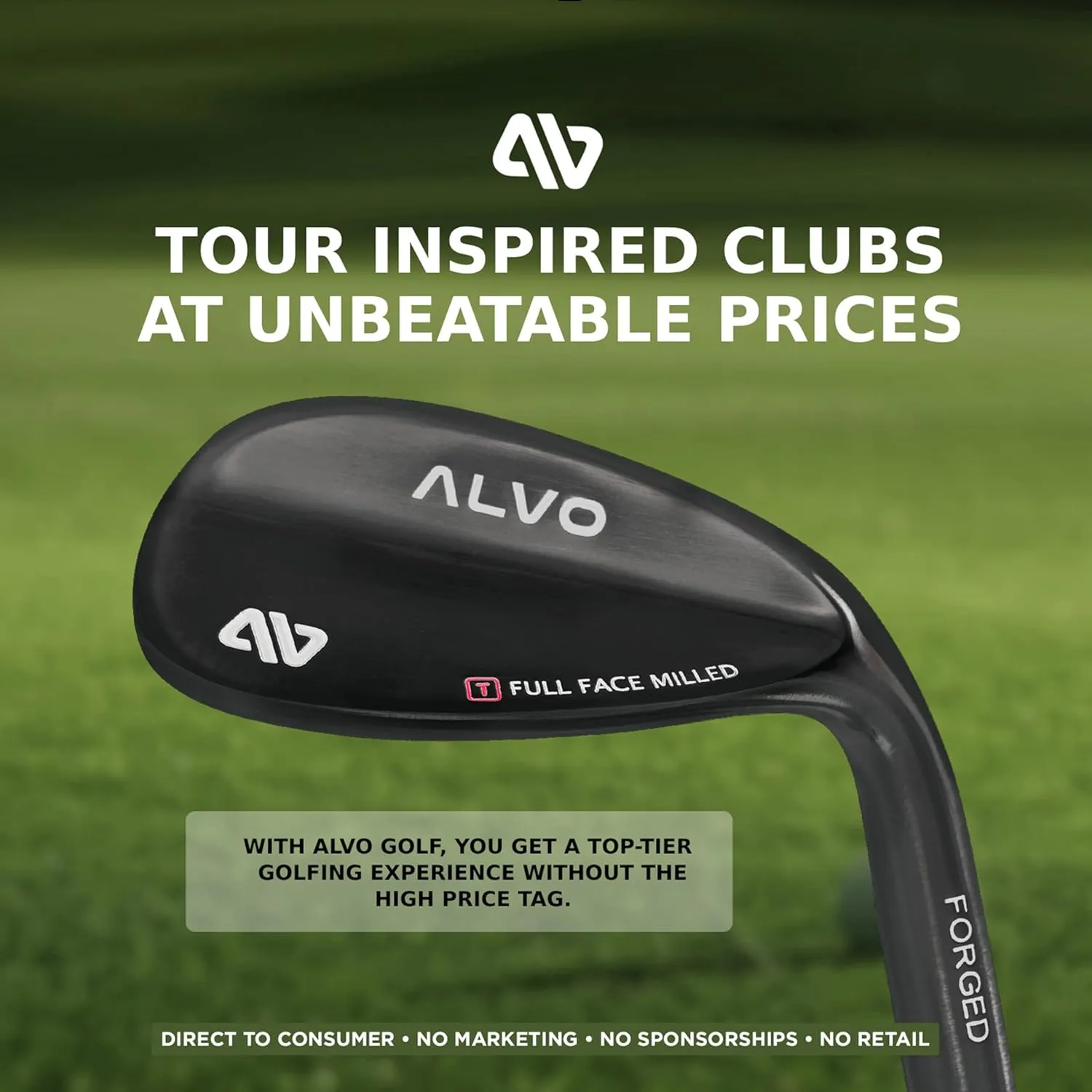 Pro Full Face Golf Wedges for Men, 52/56/60 Degree - Right Hand CNC Milled Spin Wedges with Precision, Forgiveness - Pitching Wedge, Gap Wedge, Sand Wedge, Lob Wedge, wedge set - Set/Singles