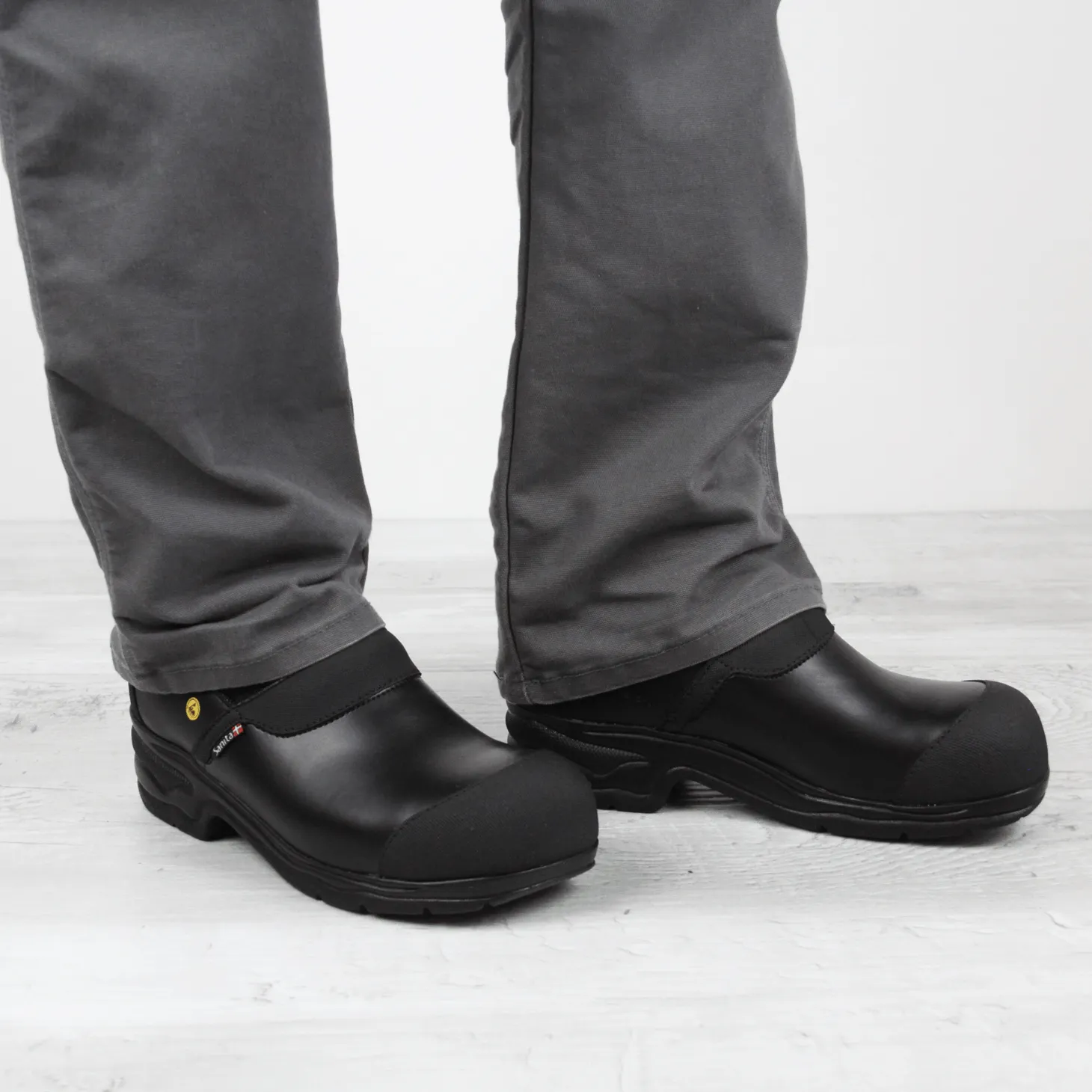 Pro Light S3 Unisex Safety Steel Toe Clog in Black