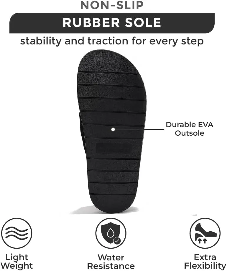 Project Cloud Genuine Suede Womens Clog - Memory Foam Arch Support Non-Slip Sole Mules & Clogs for Women Footwear - Platform Winter Shoes (Foamy)