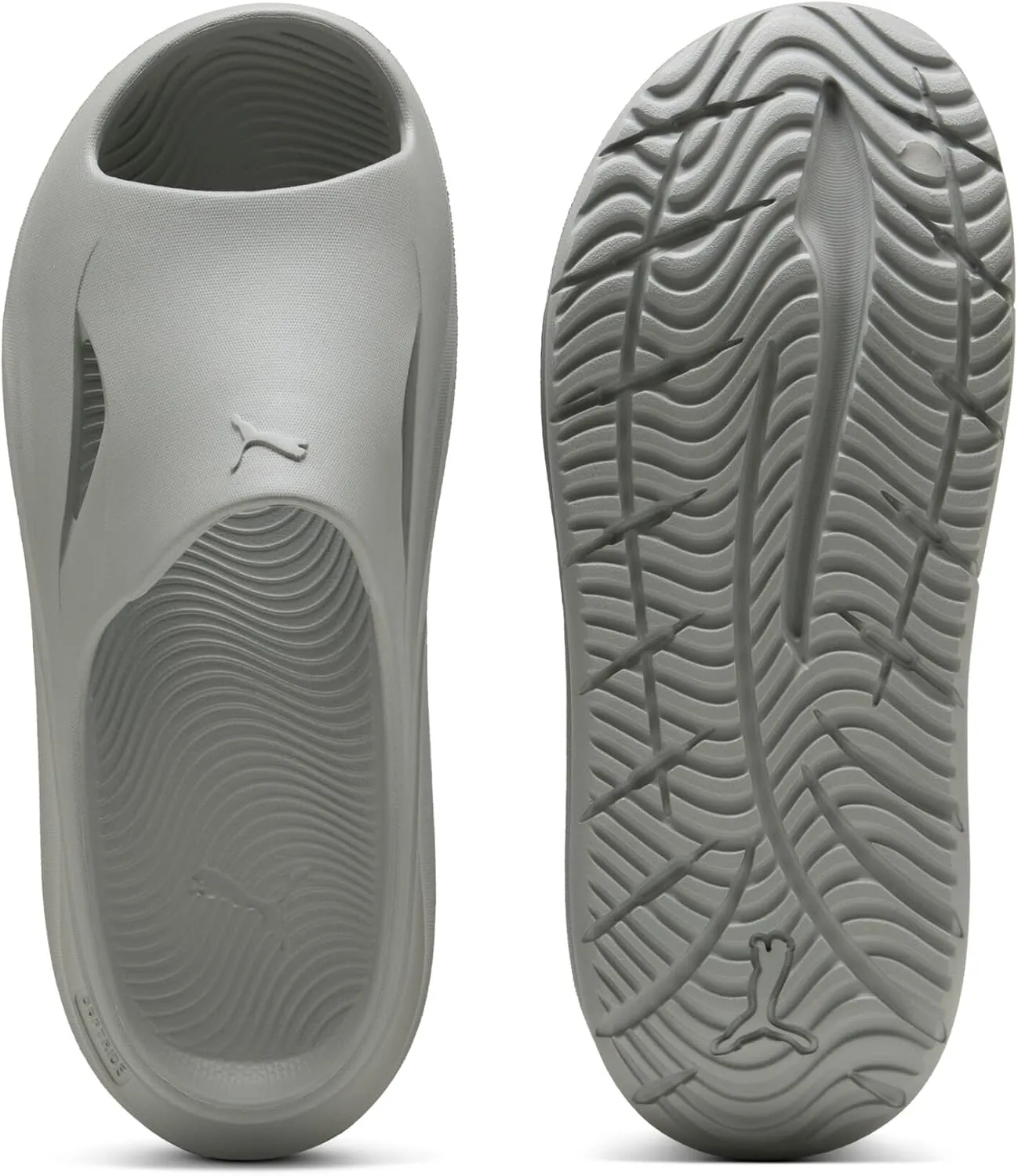 PUMA Men's Softride ZeroG Slide Sandals, Light Sand, 9