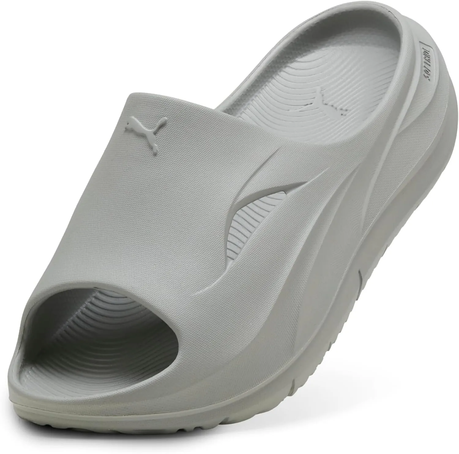 PUMA Men's Softride ZeroG Slide Sandals, Light Sand, 9