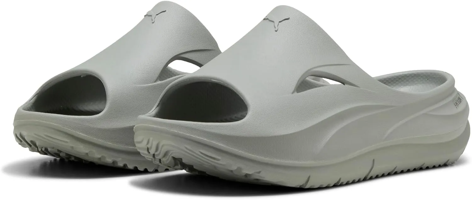 PUMA Men's Softride ZeroG Slide Sandals, Light Sand, 9