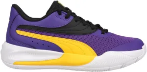 Puma Men's Triple Low Basketball Sneaker, Prism Violet-Spectra Yellow, 9