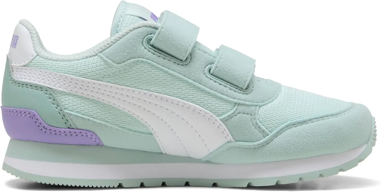 PUMA Unisex-Child St Runner Hook and Loop Sneaker