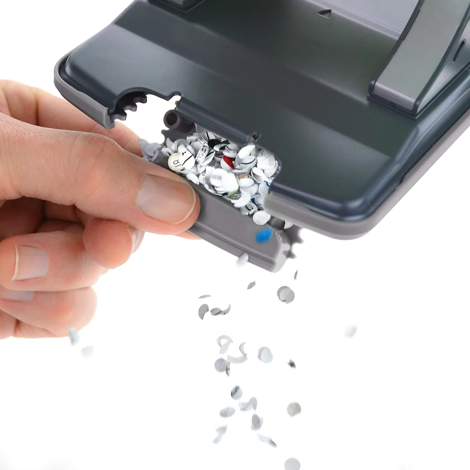 Rapesco 1526 ECO X5-40ps Less Effort 2 Hole Punch, 40 Sheet Capacity, Soft White