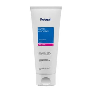 RE' EQUIL Oil Free Moisturiser Lightweight Moisturizer For Face Retains Essential Moisture Prevents Acne Breakouts Suitable For Normal, Oily Combination Skin 100G