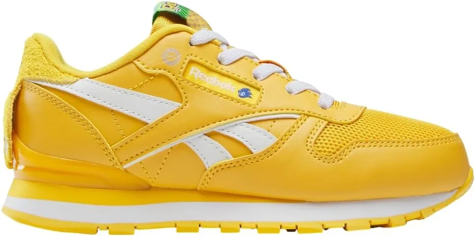 Reebok Unisex-Child Sonic Kids Classic Leather Step N Flash Sneaker