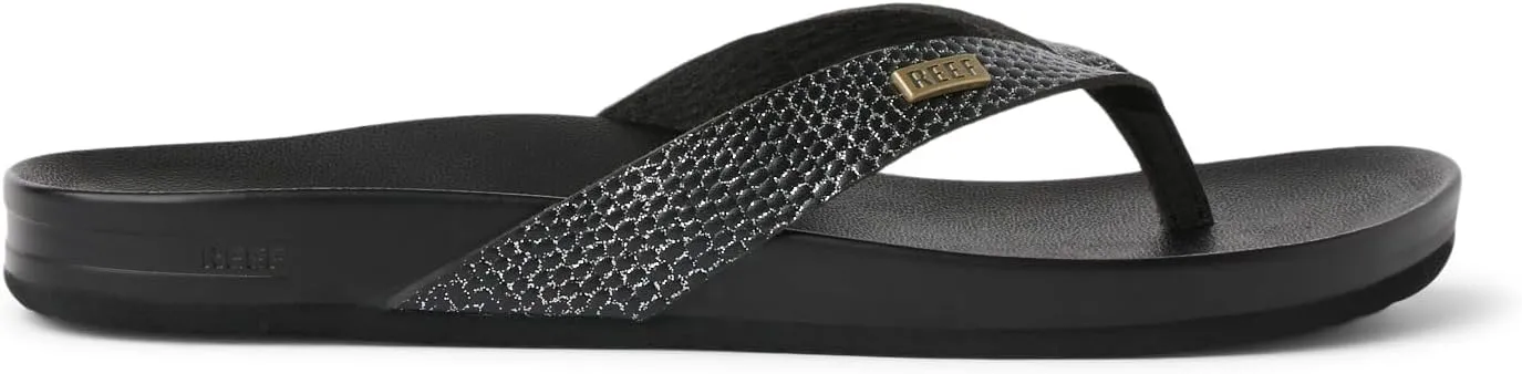 REEF Cushion Court Women's Flip Flop, Molded Cushion Footbed, Arch Support