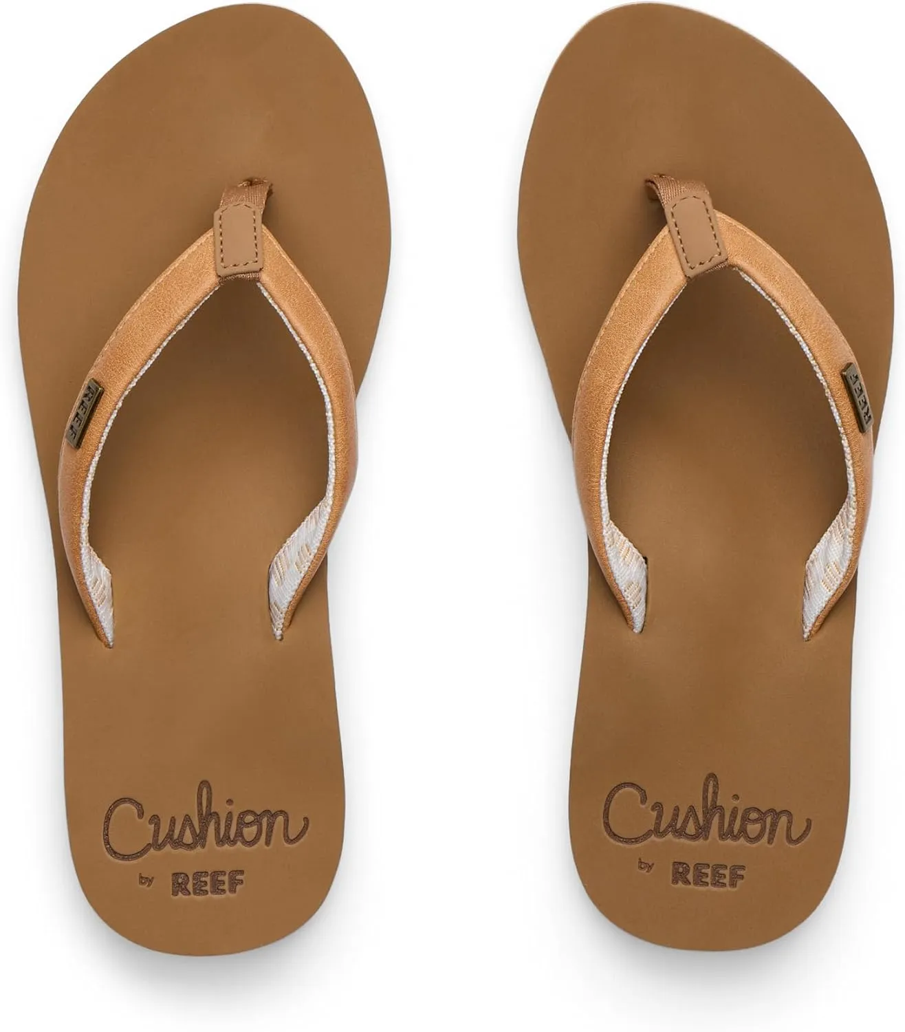 REEF Cushion Sands Women's Beach Flip Flop, Ultra Soft Cushion Footbed, Arch Support