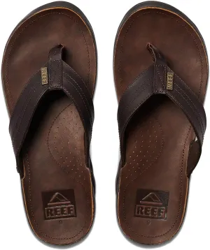 REEF J-Bay III Men's Full Grain Leather Flip Flop