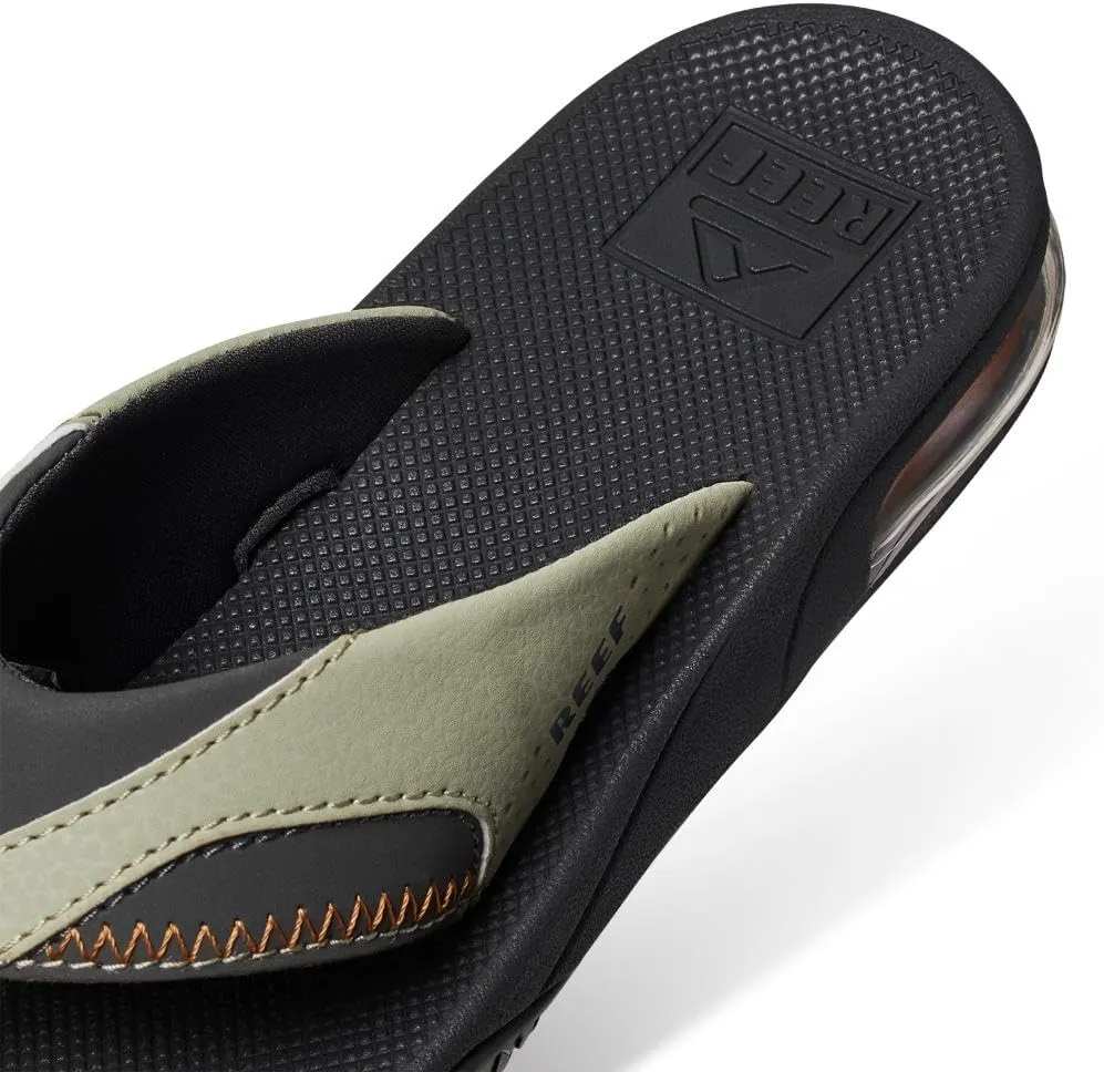 REEF Kids' Fanning Flip Flop, Arch Support, Durable Outsole, Water Friendly