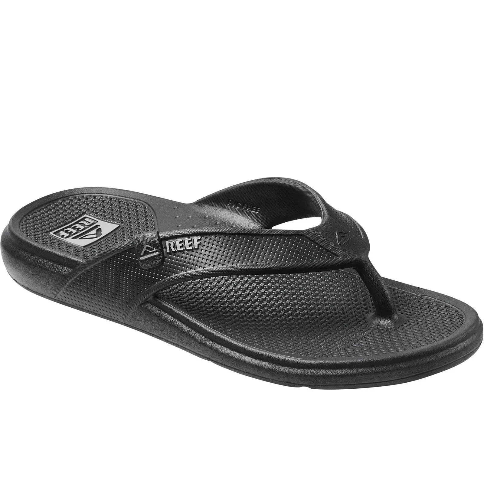 Reef Oasis All Black Mens Flip Flop
