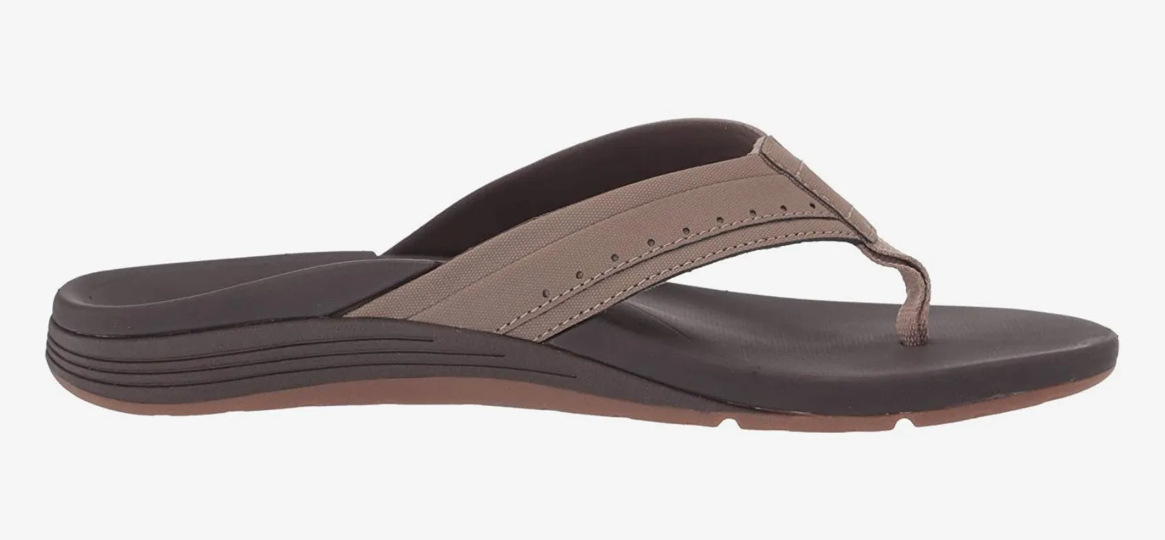 Reef Ortho Spring Brown Men's Flip Flop