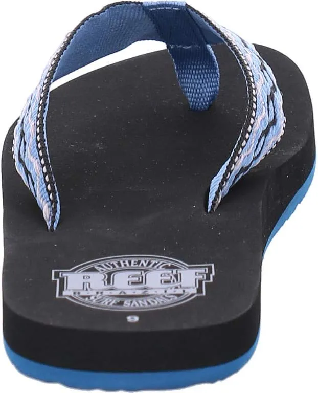 REEF Smoothy Men's Beach Flip Flop, Soft Woven Strap Made From 100% Recycled PET