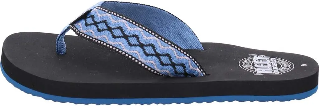 REEF Smoothy Men's Beach Flip Flop, Soft Woven Strap Made From 100% Recycled PET