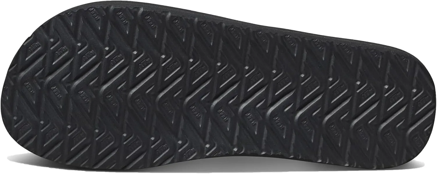 REEF Smoothy Men's Beach Flip Flop, Soft Woven Strap Made From 100% Recycled PET