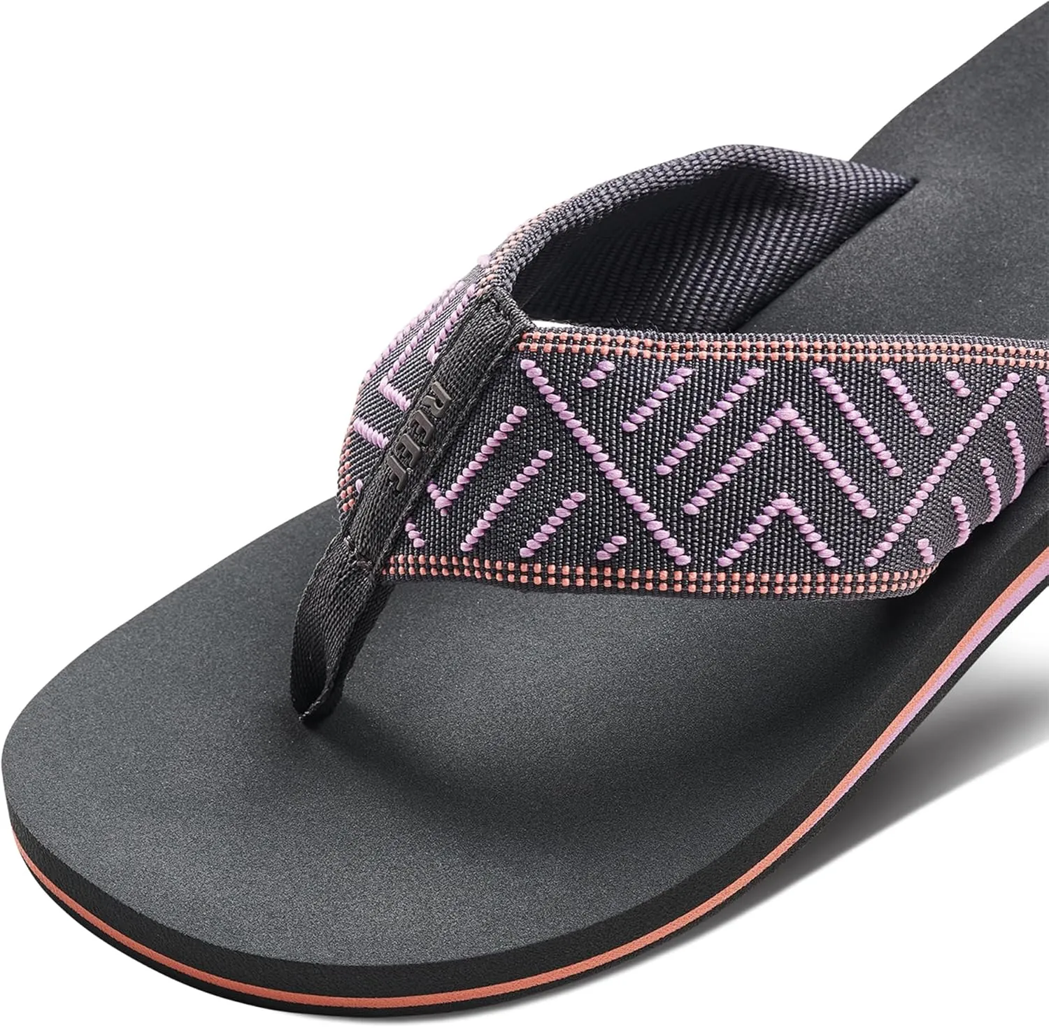 REEF Spring Woven Women's Beach Flip Flop, Soft Woven Strap & Cushion Footbed