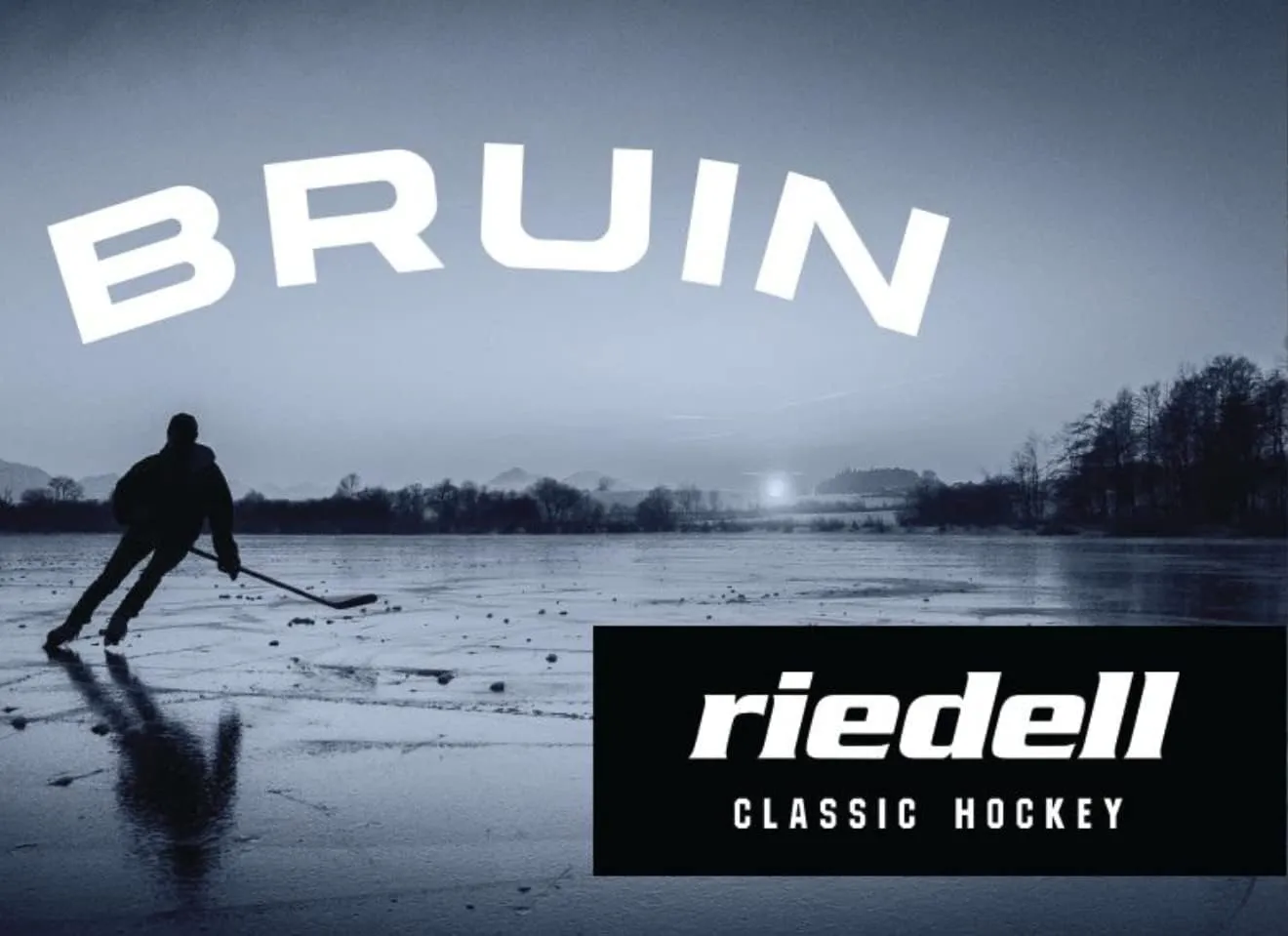 Riedell Bruin Ice Skates - Recreational Hockey Ice Skates